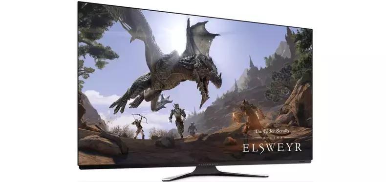 55寸外星人显示器,外星人大尺寸显示器