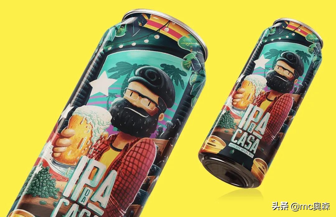 简单又能让人眼前一亮的插画配色,一组很有视觉震撼力的插画作品