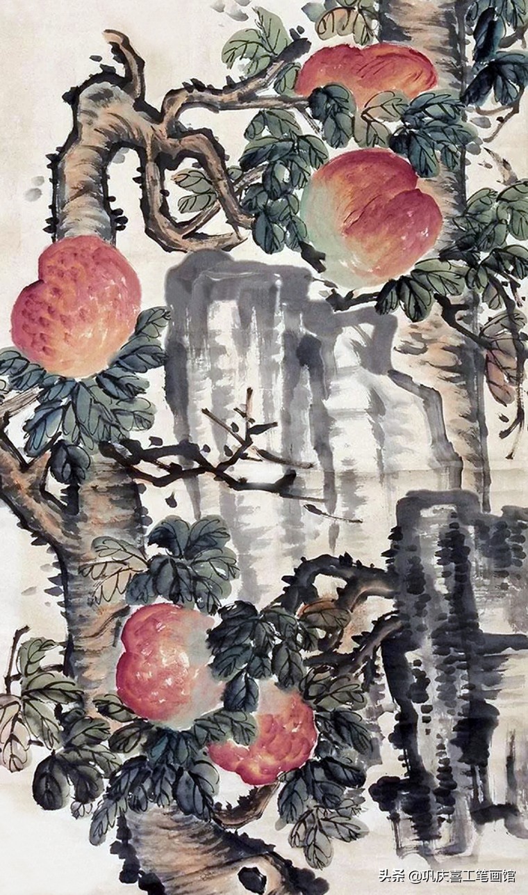 祝寿寿桃图片大全,寿桃祝寿图