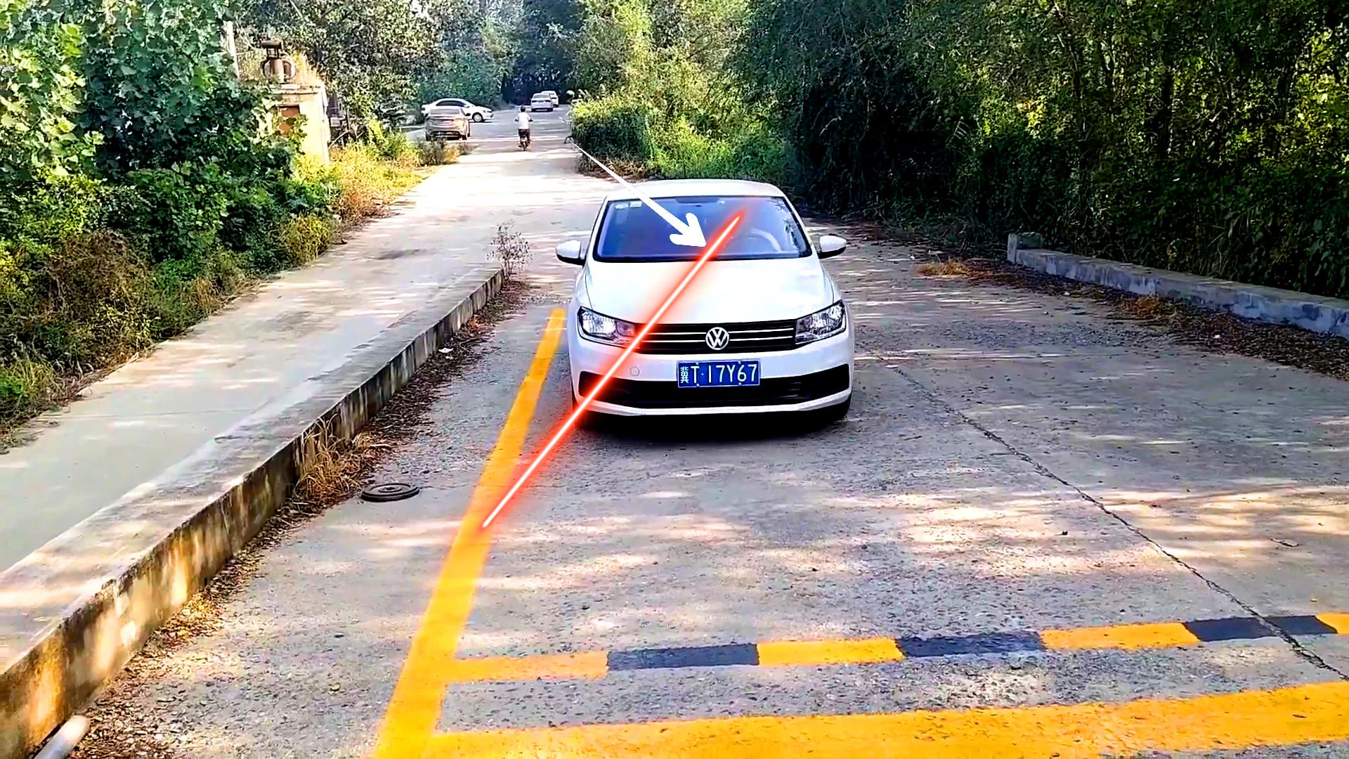 起坡定点正确位置,起坡定点怎么找准30公分