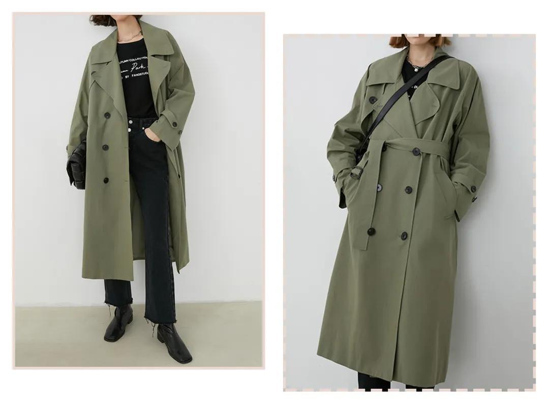 风衣怎么穿才好看简单,新式风衣穿搭技巧