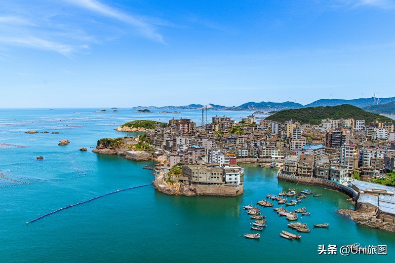 冬日里一片海蓝,颜值爆表的小渔村,不愧为网红打卡地