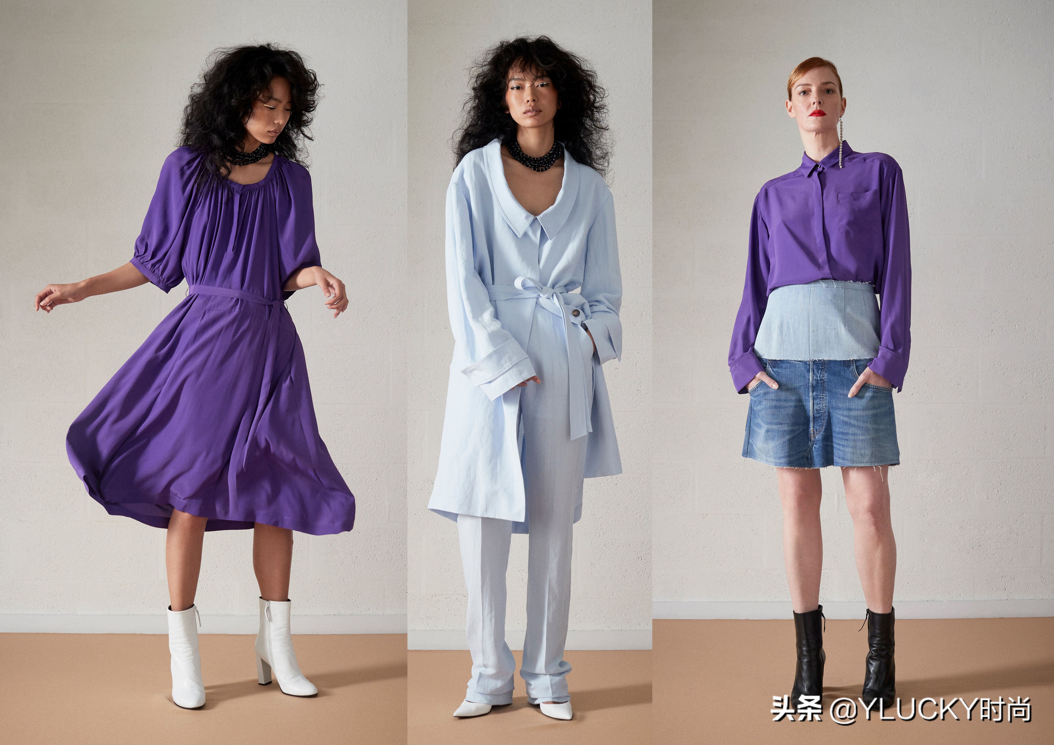 春夏流行色系秀场造型,2022年春夏时尚色彩