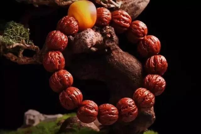 文玩手串核桃怎么上色快包浆快,文玩核桃小核桃