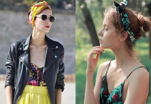 用发带怎么绑出酷酷的发型,正确用发带的教程你学会了吗