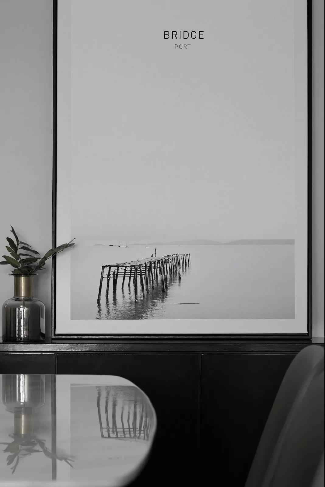 黑白灰风格全屋效果,轻奢全屋黑白灰装修