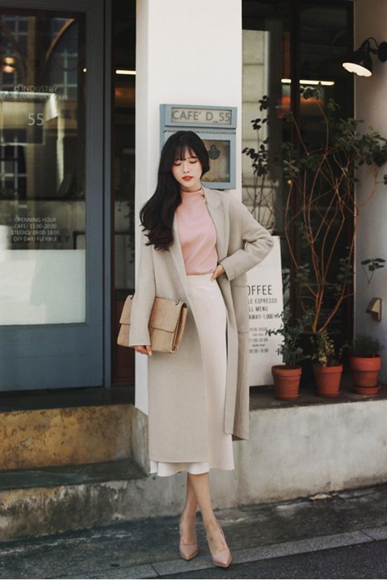 18套俏皮的保暖穿搭,韩国街拍穿搭冬季保暖