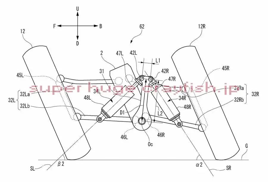 四轮可以压弯吗？雅马哈四轮车型MWC-4新专利图曝光