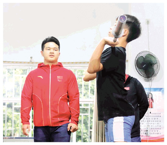 奥运冠军石智勇是桂林哪里的,桂林奥运冠军石智勇