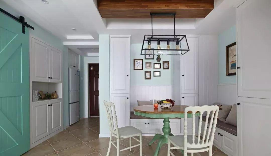 小户型客厅餐厅一体隔断加卡座,小户型餐厅卡座设计尺寸