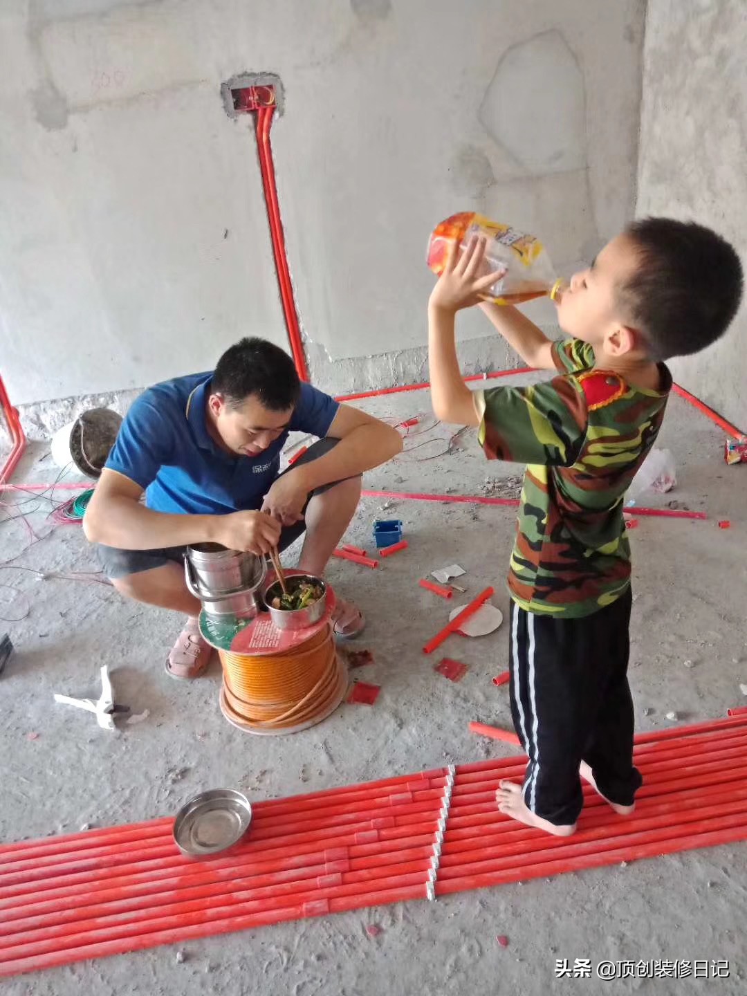 128平现代轻奢实景,128平轻奢风格效果图