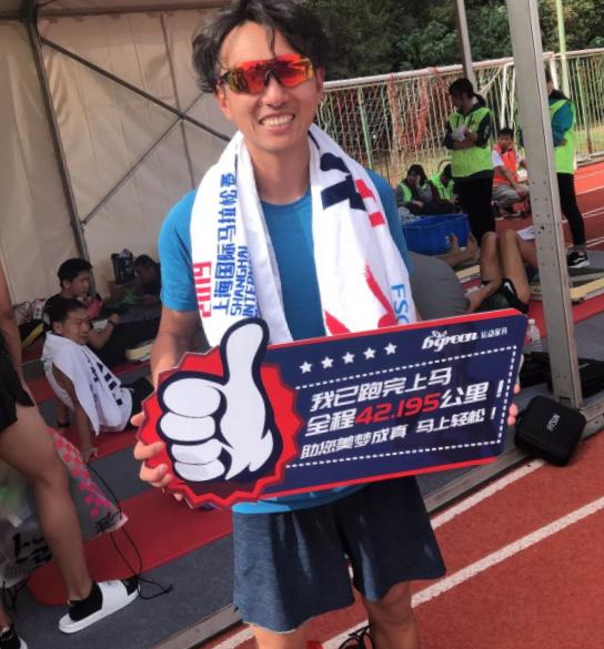 bgreen助力2019上海国际马拉松，律动机助运动健儿快速放松、恢复