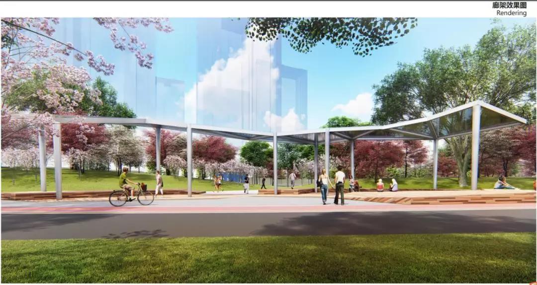蚌埠淮上区公园规划实景图,蚌埠市再添2座新公园
