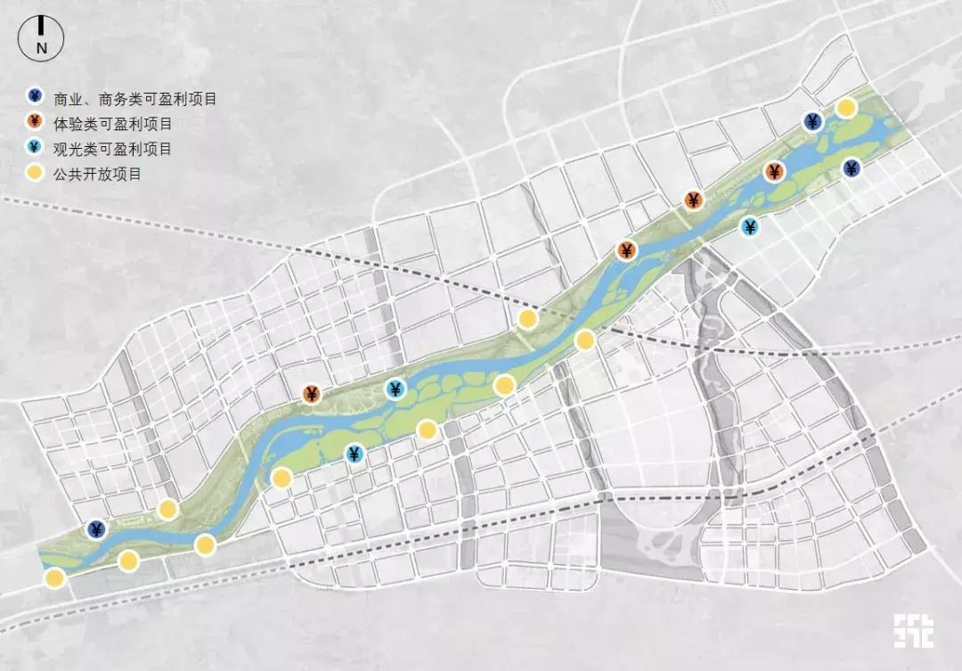 洛阳洛河西湖景观规划,洛阳甘泉河湿地公园规划图