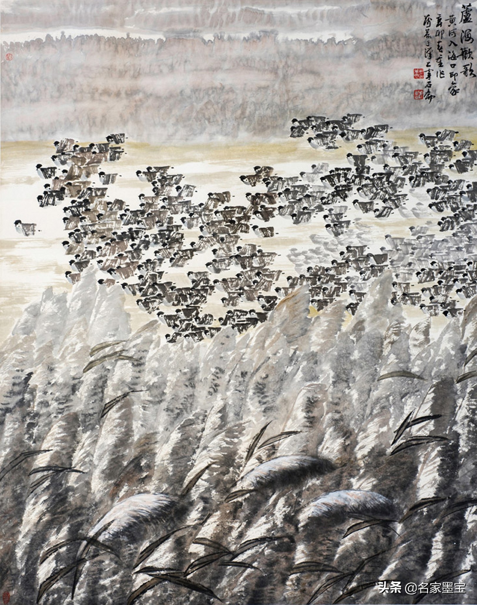 四川画家刘德扬写意花鸟作品欣赏,画家刘庚写意花鸟画作品欣赏图文