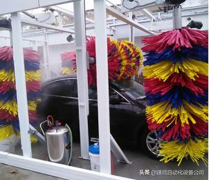 加油站洗车机洗车注意事项,去自动洗车机洗车注意什么