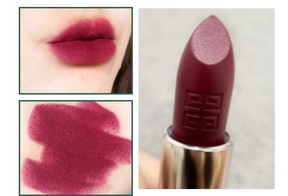 纪梵希口红小羊皮和红丝绒哪个好,纪梵希丝绒口红哪个色最火