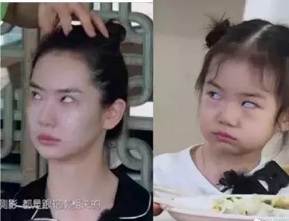 戚薇素颜满脸都是油,戚薇素颜判若两人