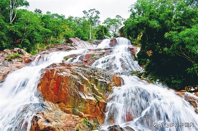 海南天然氧吧舒适景点,海南岛热带天然森林