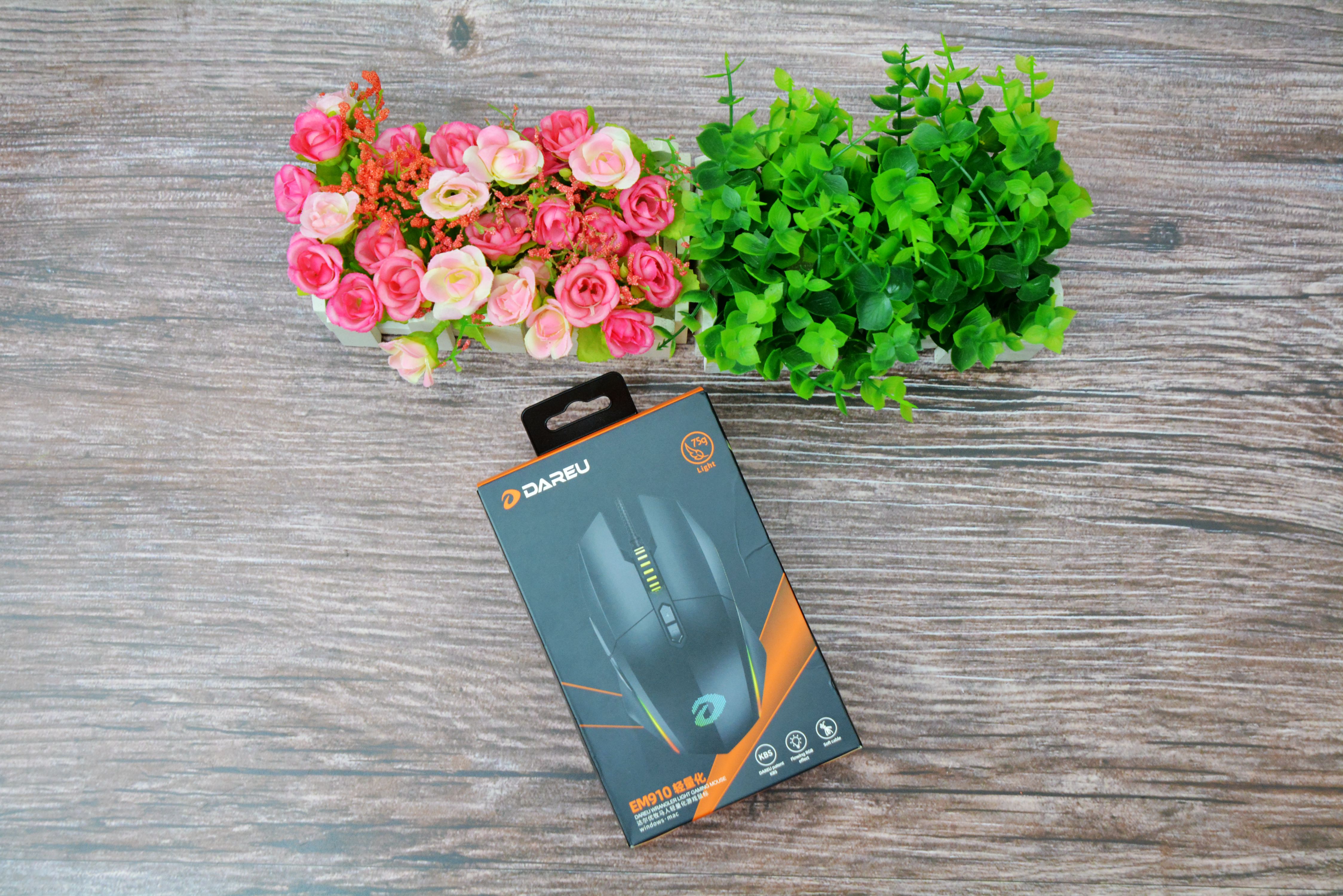 达尔优em910鼠标换微动,达尔优em910鼠标和雷蛇蝰蛇对比