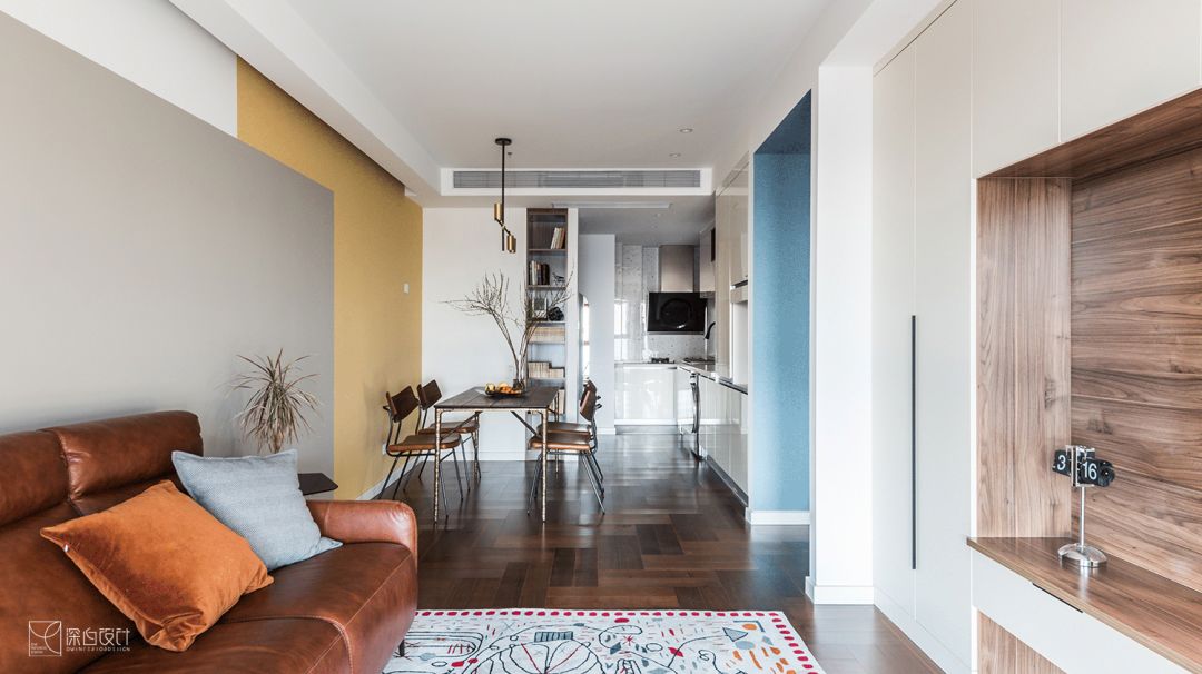 小户型不要茶几电视柜怎么布置,客厅装修不需要茶几电视柜