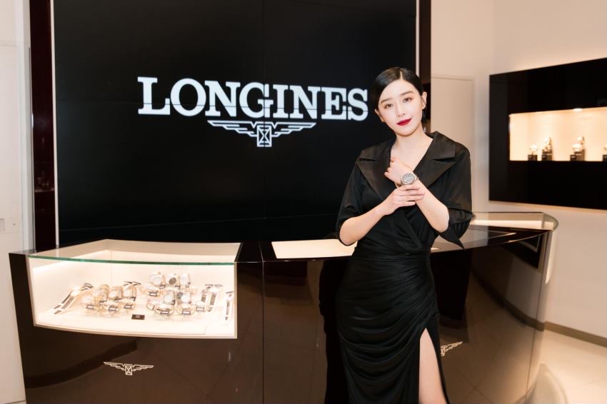 浪琴西安skp店,阚清子浪琴