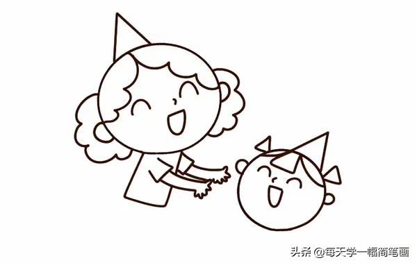 母亲节最简单的画法简笔画,最简单的母亲节简笔画