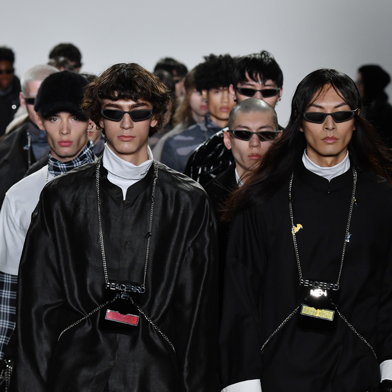 太平鸟女装纽约时装周,太平鸟男装2017秋冬时装秀