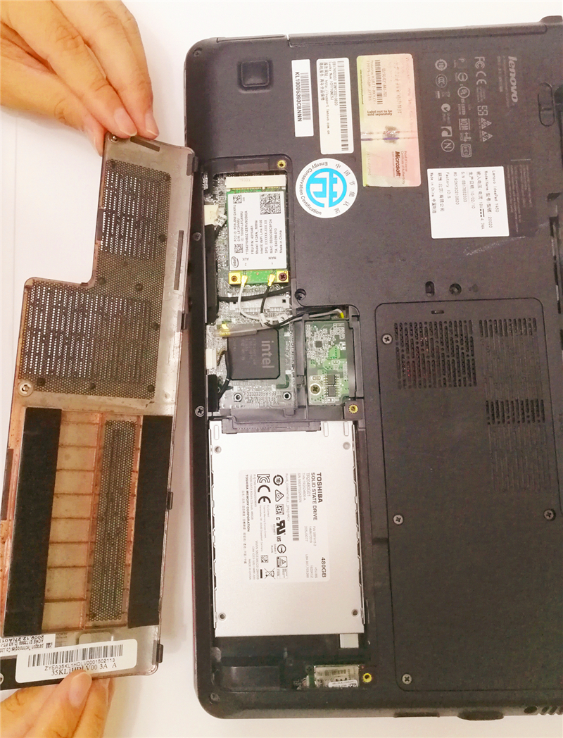 联想y450换固态硬盘前后对比,联想y450可以换什么固态硬盘