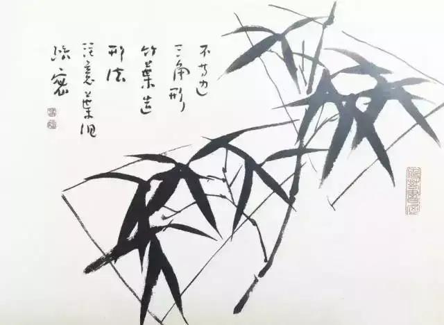 国画初学者学画竹教程,国画如何画竹子教程图解