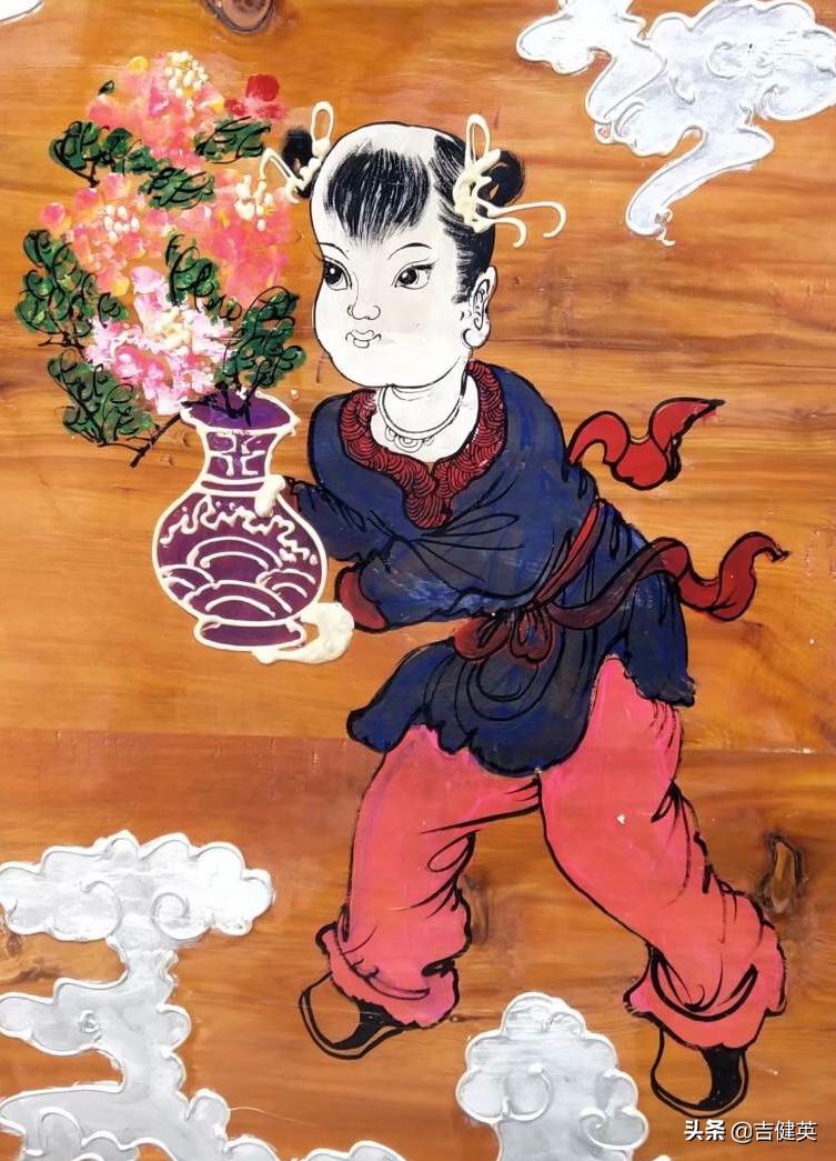 陇西丧葬画棺,甘肃陇西传统棺图片