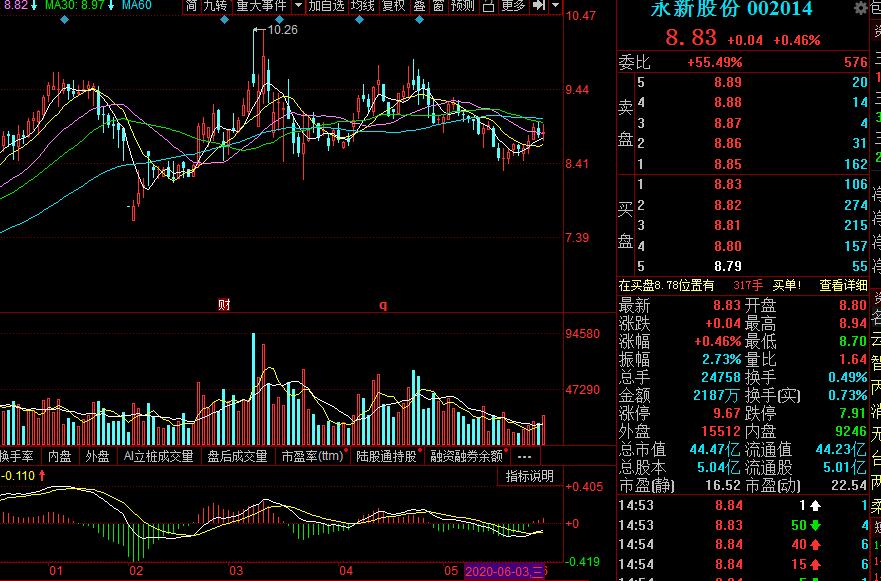 持有100万农业银行股票10年收益,永新股份分红10送5