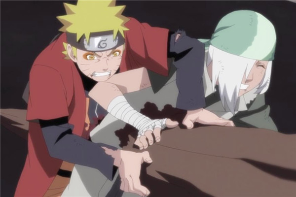 火影忍者鸣人实力震惊纲手,鸣人受了致命伤