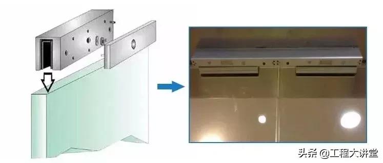 门禁电磁锁安装施工现场,玻璃门禁电磁锁安装视频