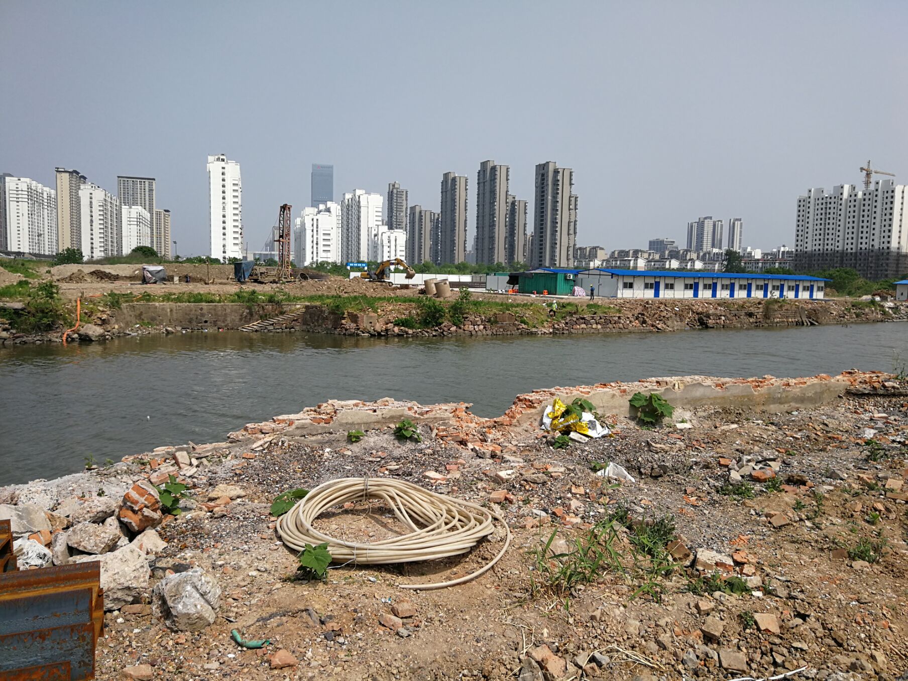 江阴锡澄运河的历史,锡澄运河老照片