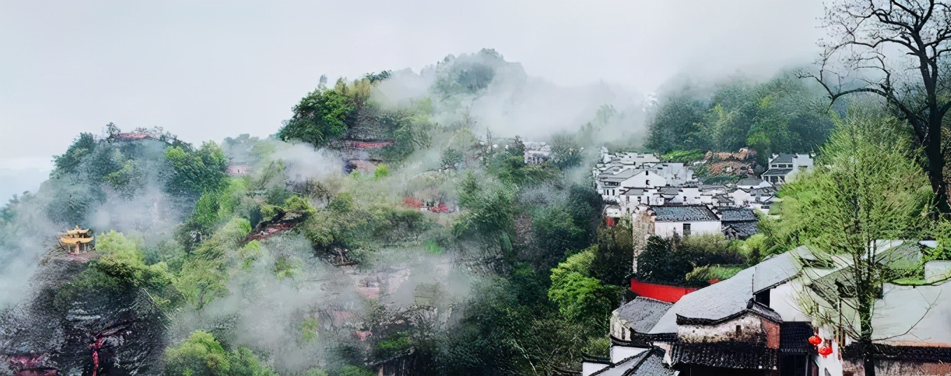 齐云山沉浸式复古游圈粉游客,五一旅游齐云山