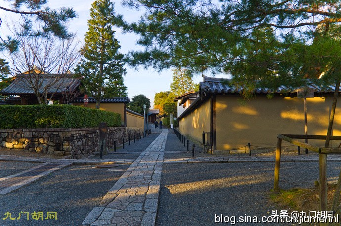 京都大德寺的庭院,织田信长墓地图片大全