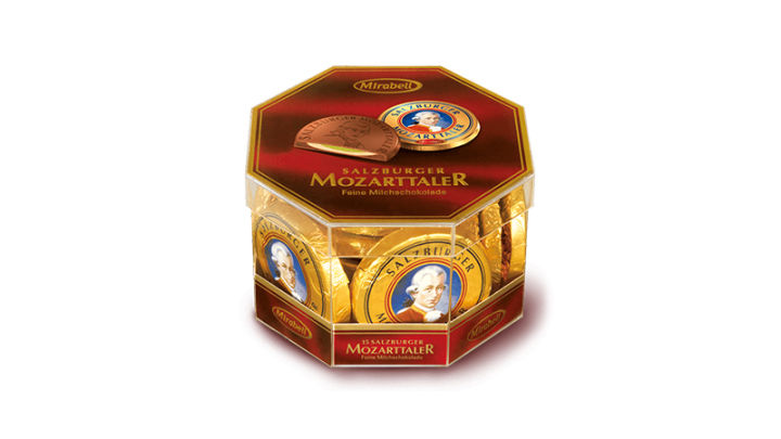 莫扎特巧克力礼盒,莫扎特金饼巧克力