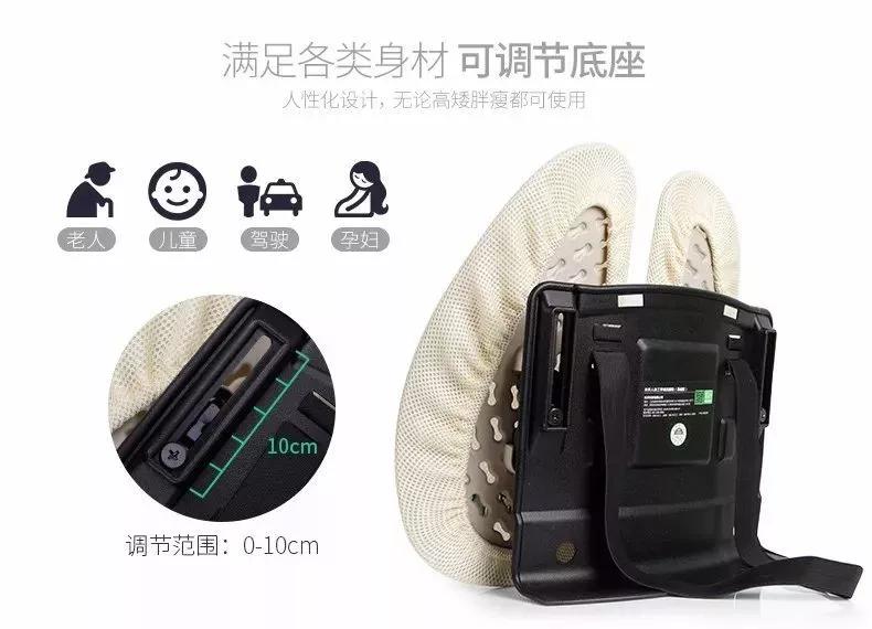 德国变态人体工学腰靠，像一双手托着腰那么舒服，车家办公全能用