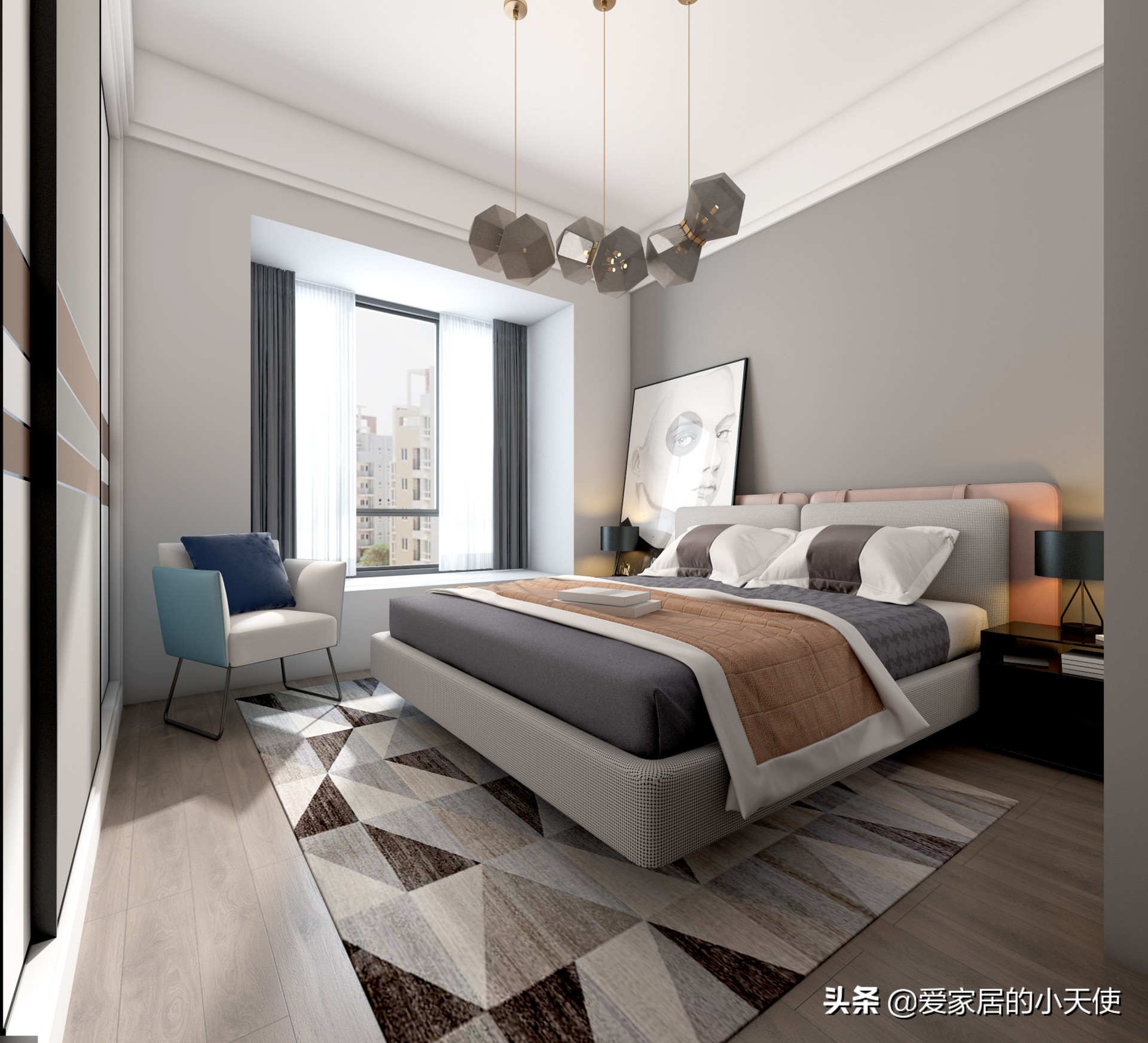 星辰园230㎡【现代高级灰】│寂静之声