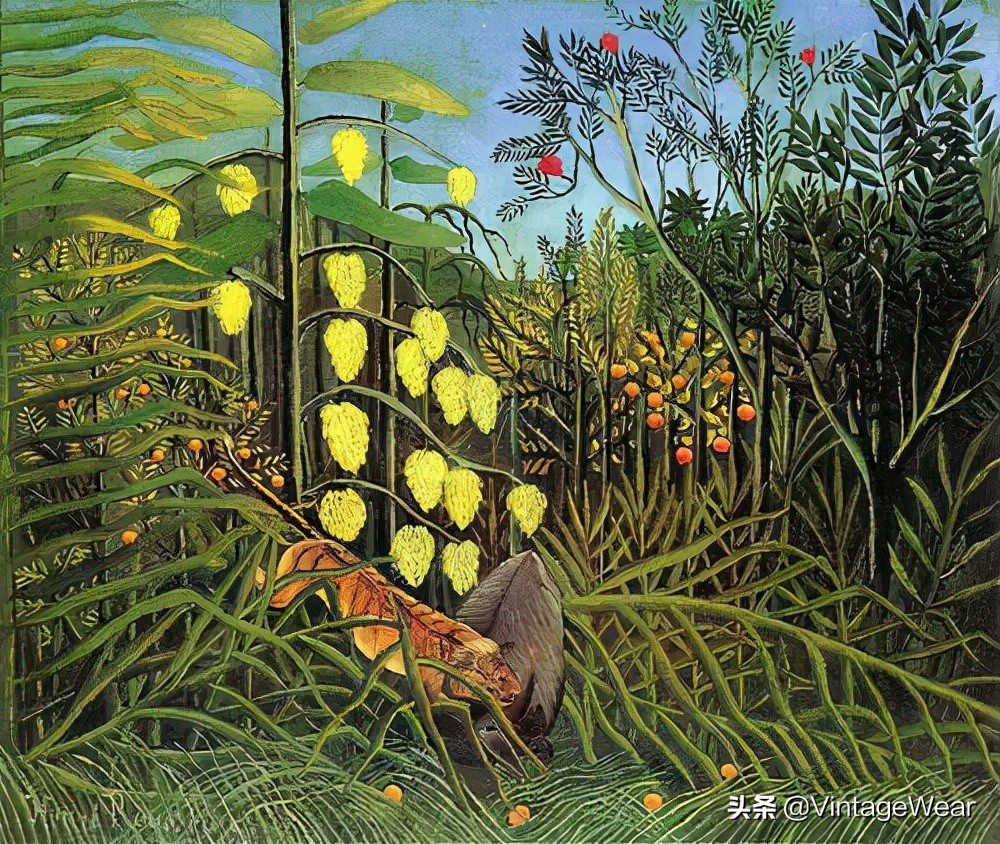 亨利卢梭热带雨林,亨利卢梭的森林