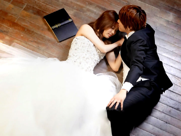 鬼怪婚纱照模板,鬼怪风格的婚纱照