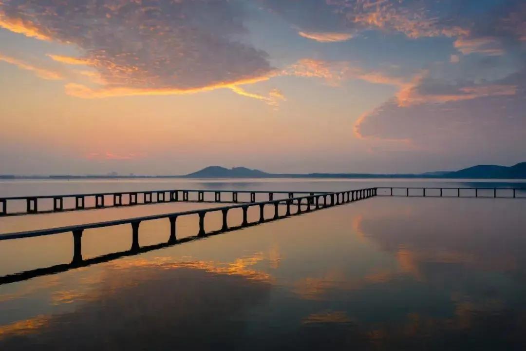 武汉开学震撼画面,夏季的武汉大学风景