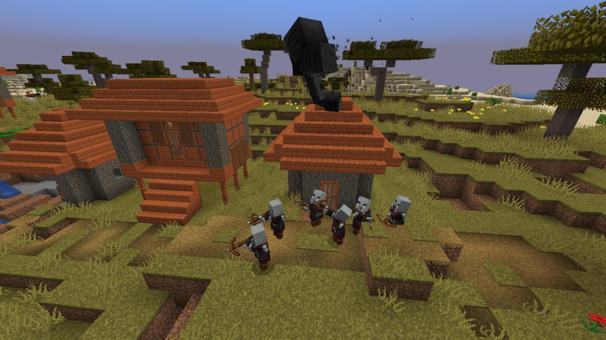 我的世界村民防御村庄,我的世界护卫怎么做