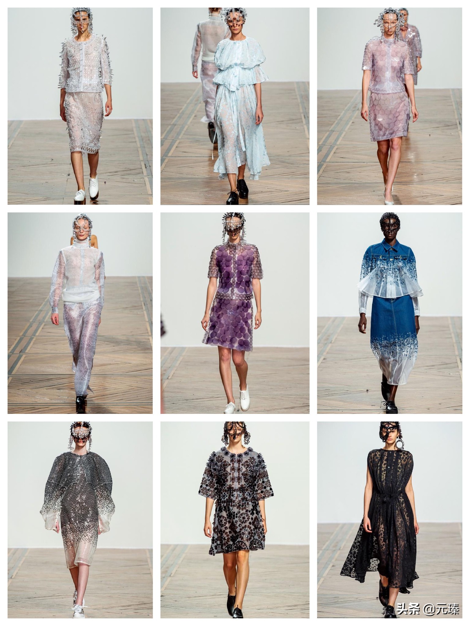 川久保玲时装秀经典款,川久保玲2017时装周