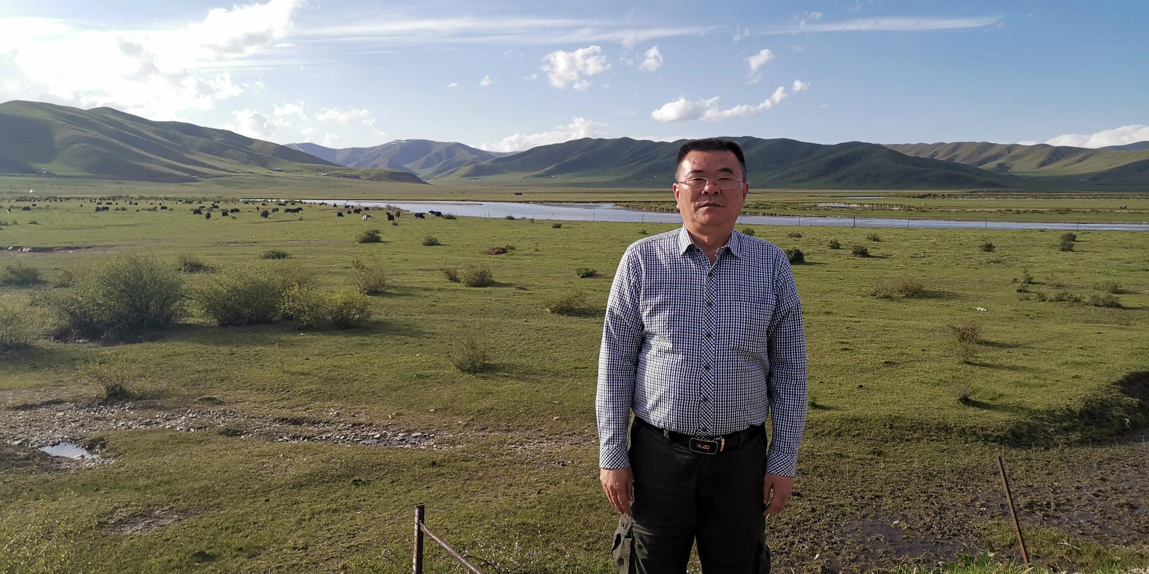 美不胜收的红原大草原,最美蓝天白云大草原