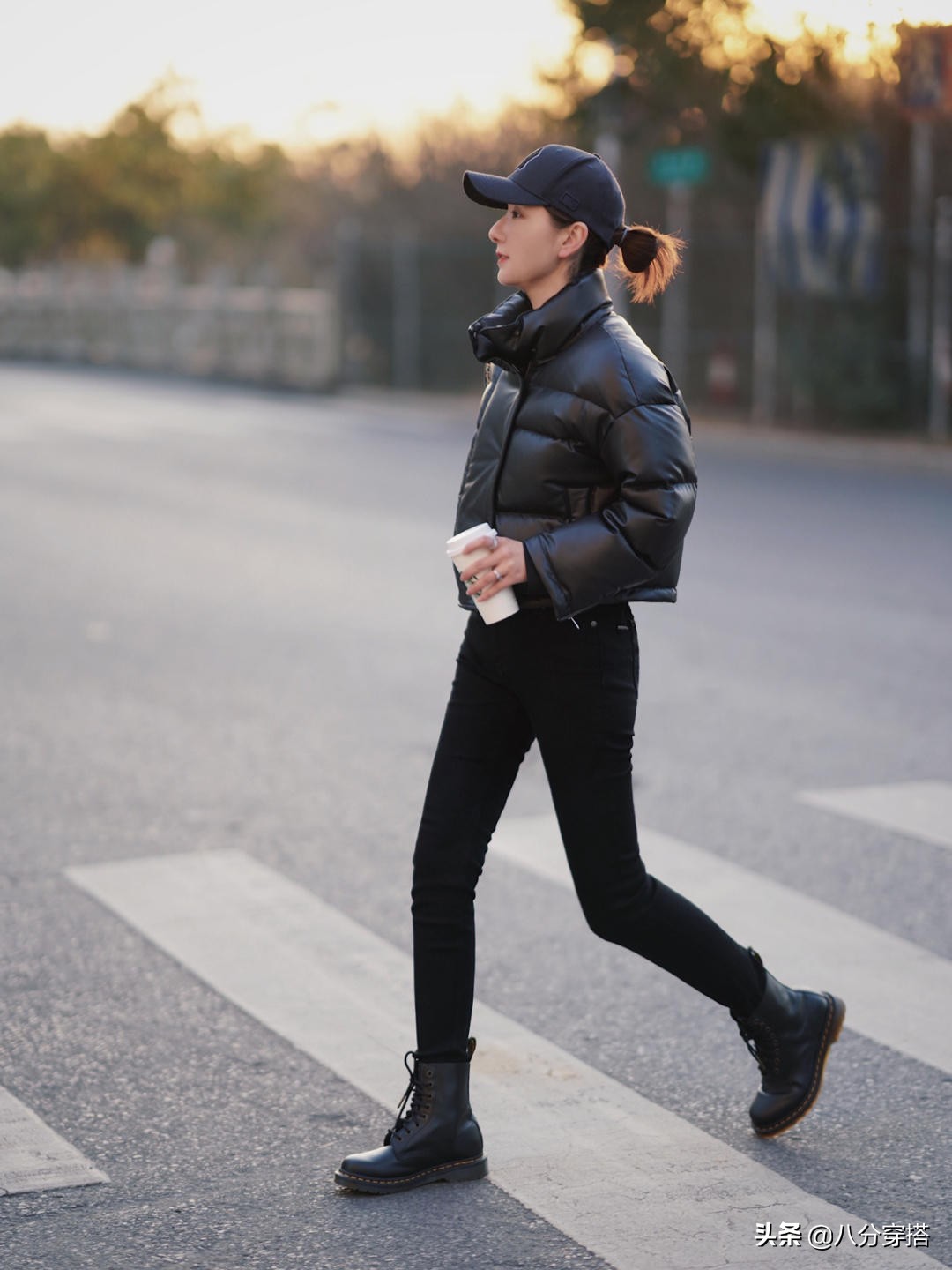 高级羽绒防寒风,冬季复古高级感穿搭羽绒服