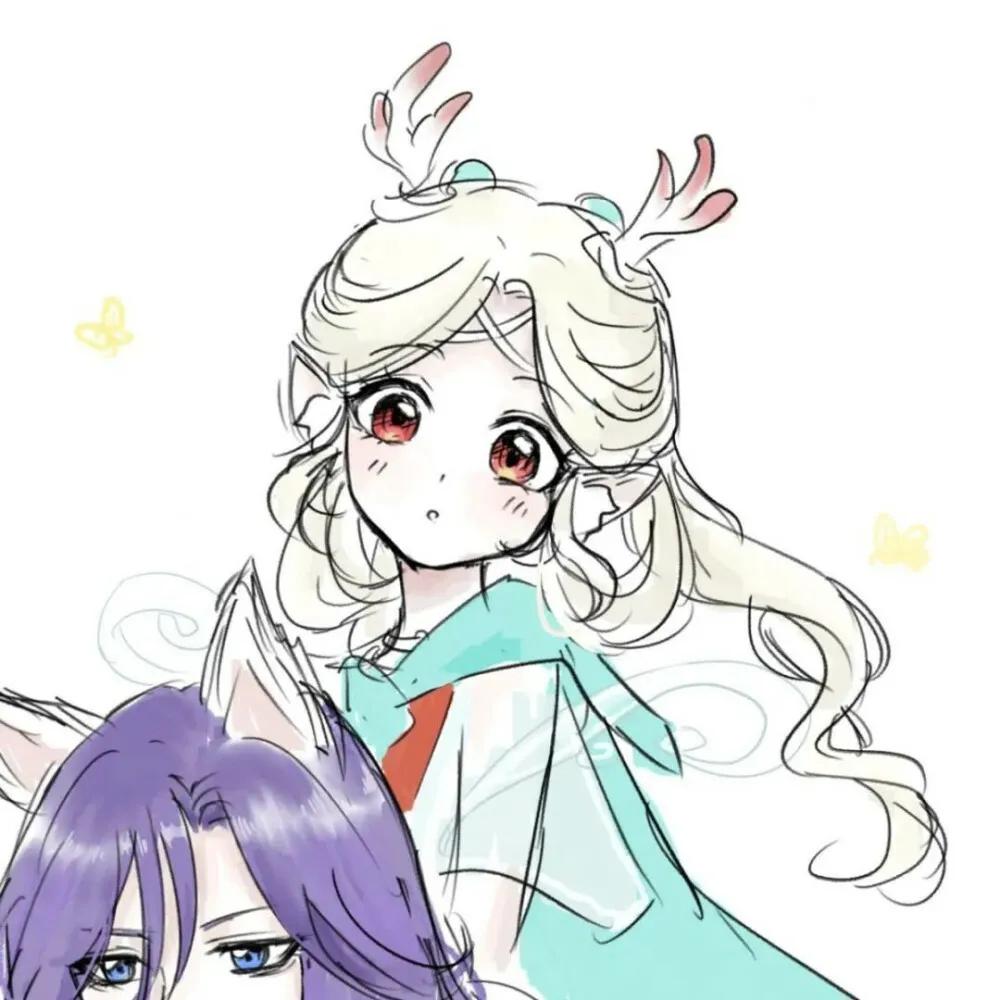 王者荣耀花木兰和兰陵王情侣头像,王者荣耀项羽霸王别姬情侣头像