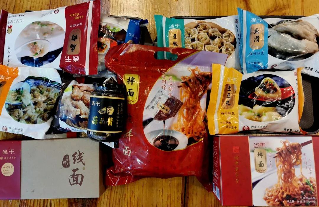 日售千碗拌面、扁肉的尚干小吃