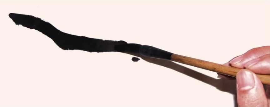 国画花枝穿插技巧图解,国画花枝的简单教程